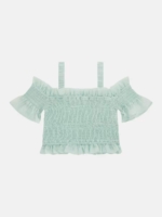 Guess Детски Топ шифон - Image 3