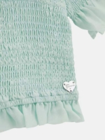 Guess Детски Топ шифон - Image 4