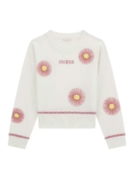Guess Детски пуловер цветя