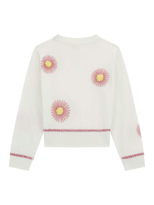 Guess Детски пуловер цветя - Image 2