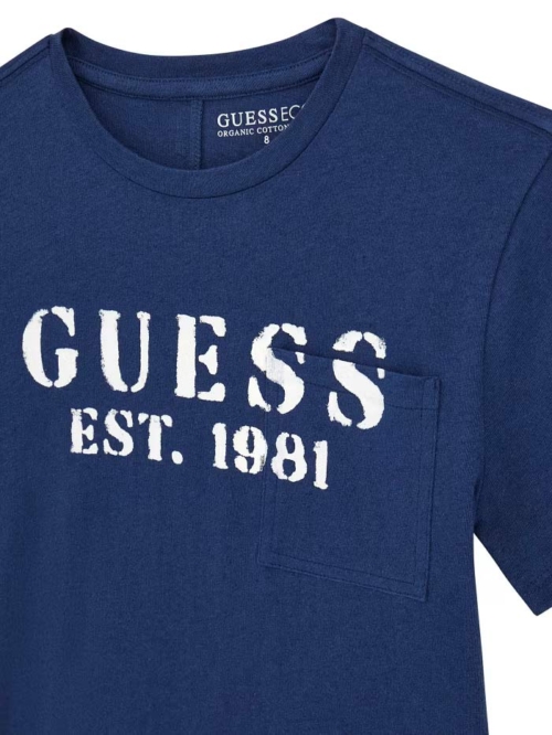 Guess Детска Тениска с джоб - Image 3