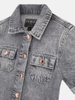 Guess Детска Рокля деним със звездички - Image 3