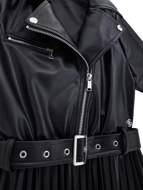 Guess Детска Рокля еко кожа - Image 3