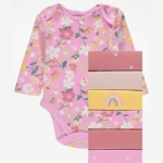 George Боди дълъг ръкав цветя