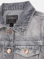 Guess Детско яке деним звездички - Image 3