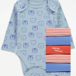 George Боди дълъг ръкав Happi smiles