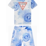Guess Детски Комплект Тениска с Къси Панталони