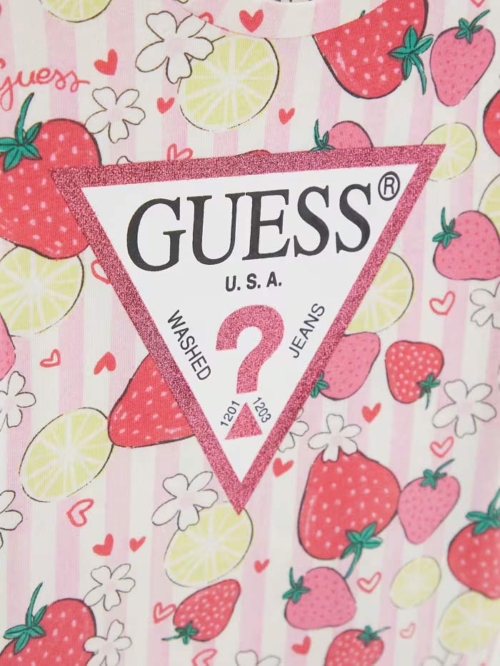 Guess Детска Тениска Ягодки - Image 3