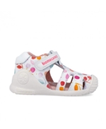 BIOMECANICS Сандали първи стъпки за момичета 262104-B050