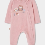 Boboli Детски гащеризон бебе, за момиче, памук