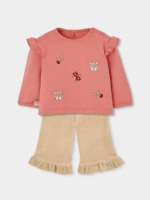 Boboli Детски комплект бебе, за момиче, памук - Image 2