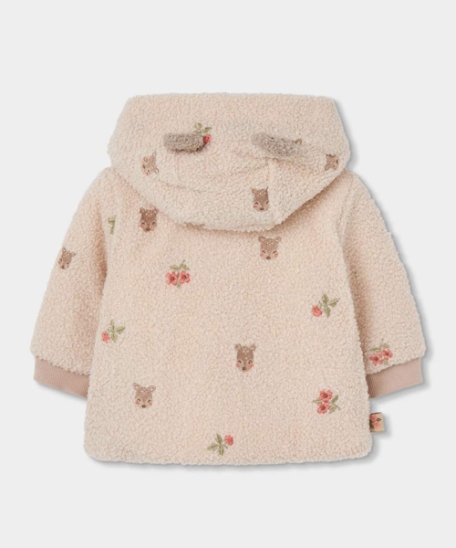 Boboli Детско яке каракул, за момиче, памук - Image 3