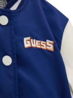 Guess Детско яке, за момче, полиамид, синьо/бяло - Image 3