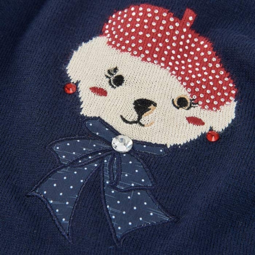 Boboli Детска рокля Комбинирана, за момиче, памук - Image 3
