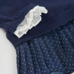 Boboli Детска рокля Комбинирана, за момиче, памук - Image 4