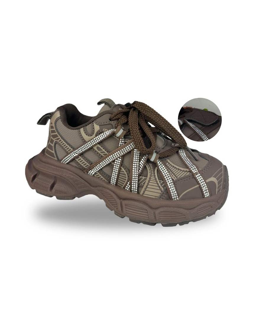 d11933-4 Jong-Golf Детски маратонки, за момиче, кафяв - Image 1