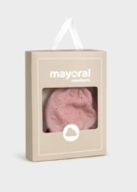 Mayoral Детска шапка и ръкавички, за момиче, памук, розов - Image 3