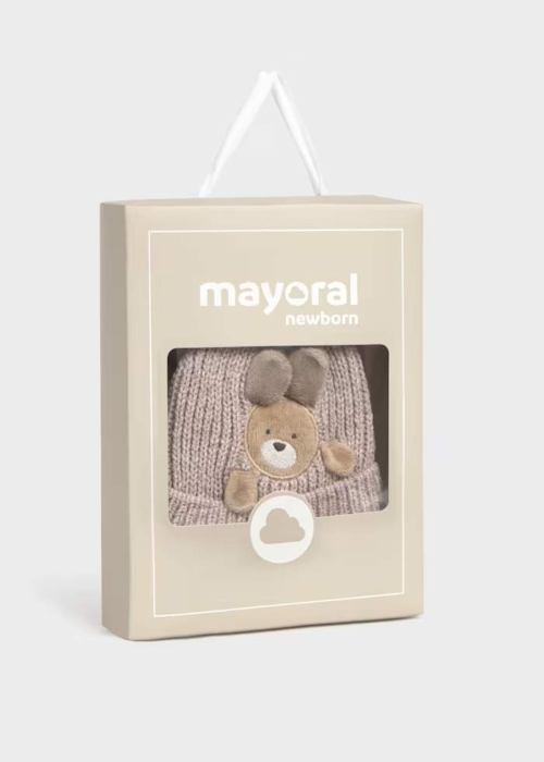 Mayoral Детски чорапи Шапка и, за момче, памук, кафяво - Image 3