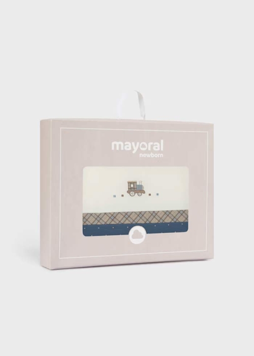 Mayoral Детско одеяло бебе, за момче, памук - Image 4