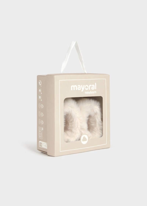 Mayoral Детски обувки Буйки, полиестер, бежов - Image 4