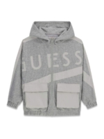Guess Детски суичър, за момче, полиестер, сив