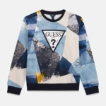 Guess Детска блуза, за момче, памук