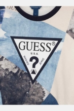 Guess Детска блуза, за момче, памук - Image 3