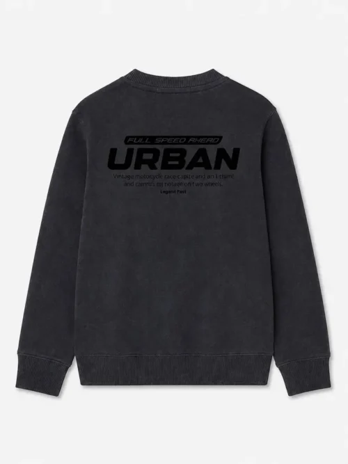 Losan Детска блуза Fuel, за момче, памук, оловносив - Image 2